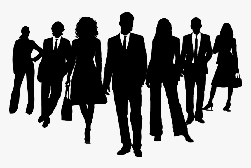 Business Silhouette Png - Silhouette Business People Png, Transparent Png, Free Download