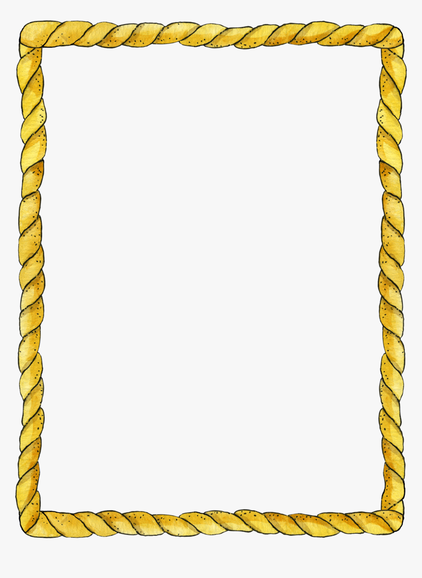 Transparent Background Rope Border, HD Png Download, Free Download