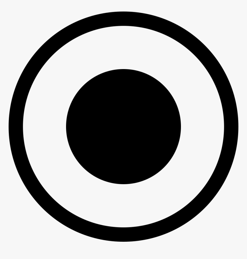 Dot Png Free Image - Black Solid Circle Png, Transparent Png, Free Download