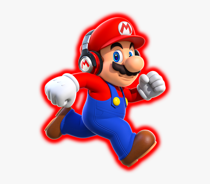 Super Mario Run Headphones, HD Png Download, Free Download