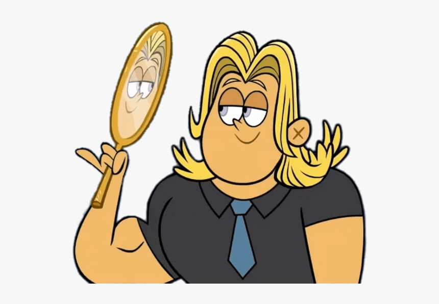 Bunsen Character Jerk Von Handsome Looking In The Mirror - Looking In The Mirror Png, Transparent Png, Free Download