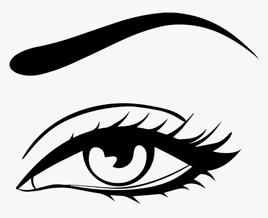 Collection Of Free Eyelashes Drawing Eyebrow Download - Brows And Lashes Png, Transparent Png, Free Download