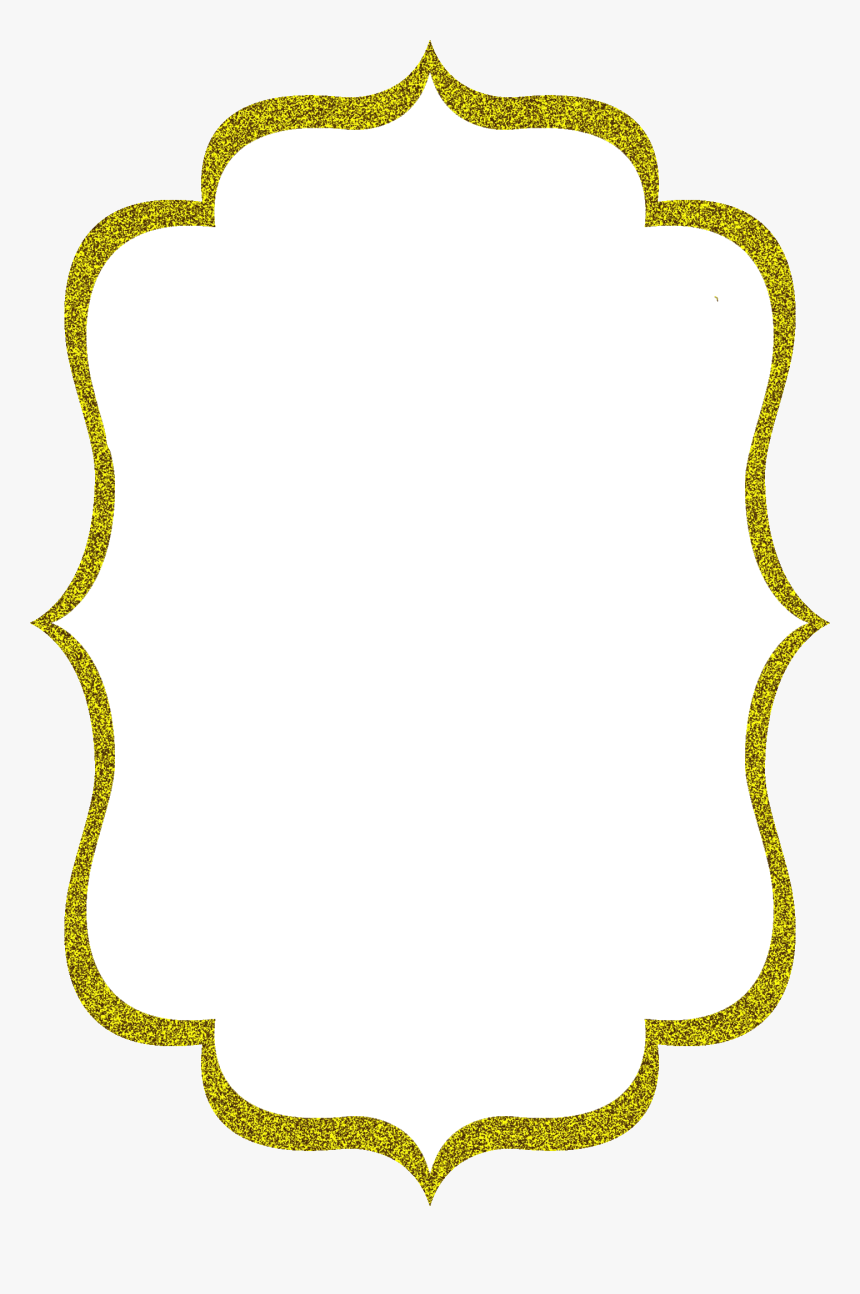 Gold Sparkles Png Download - Transparent Background Gold Glitter Frame Png, Png Download, Free Download