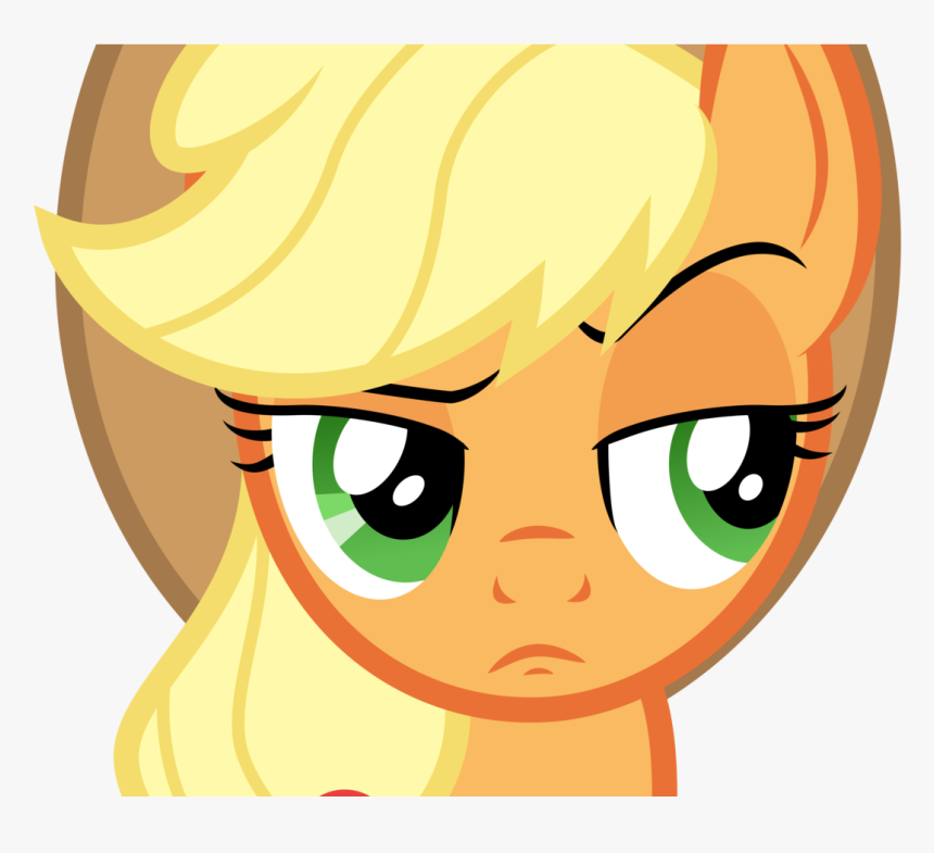 Applejack Eyebrow - Applejack Raised Eyebrow, HD Png Download, Free Download