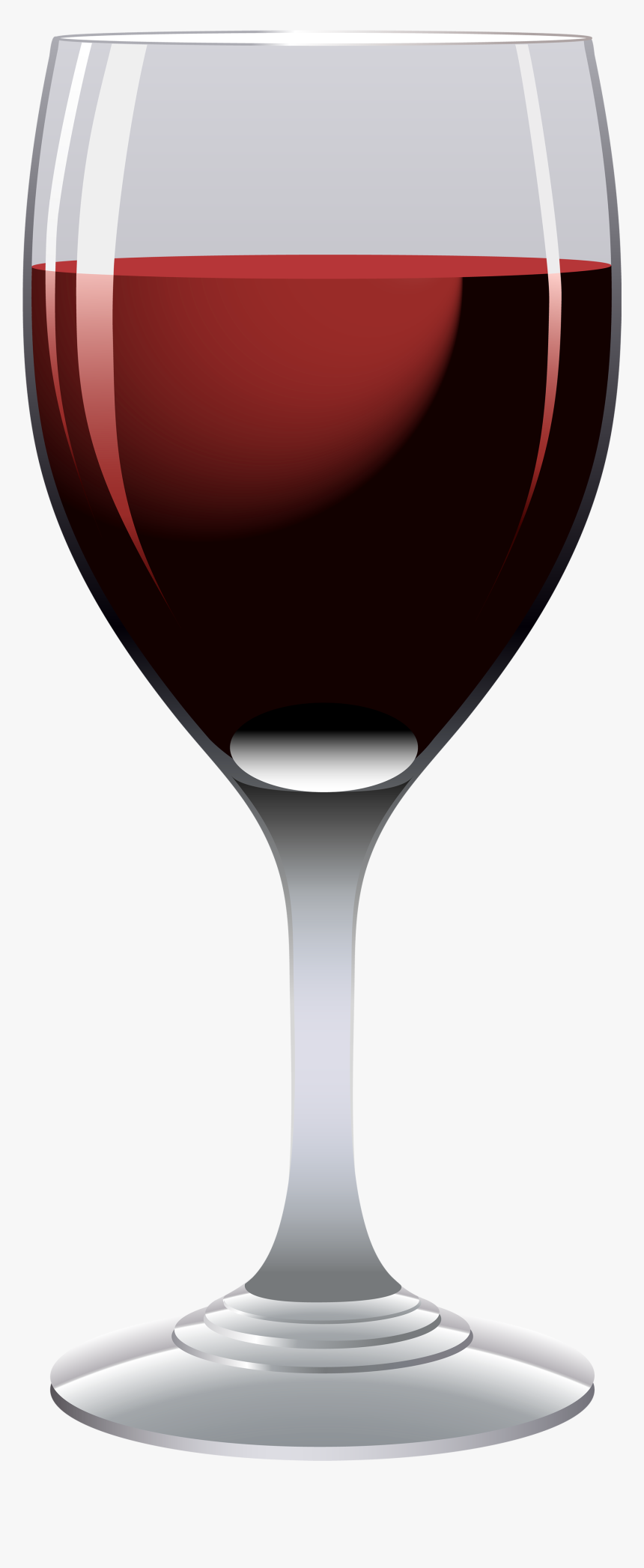 Red Wine Glass Png Clipart Image - Red Wine Glass Clipart, Transparent Png, Free Download