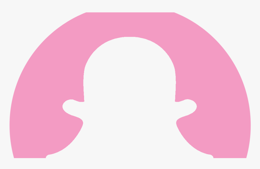 Transparent Pink Logo Png Black Snapchat Logo Png Png Download Kindpng