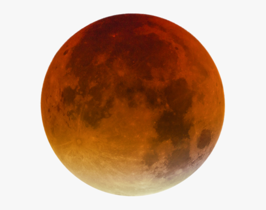 Blood Moon Png - Super Blue Blood Moon Png, Transparent Png, Free Download