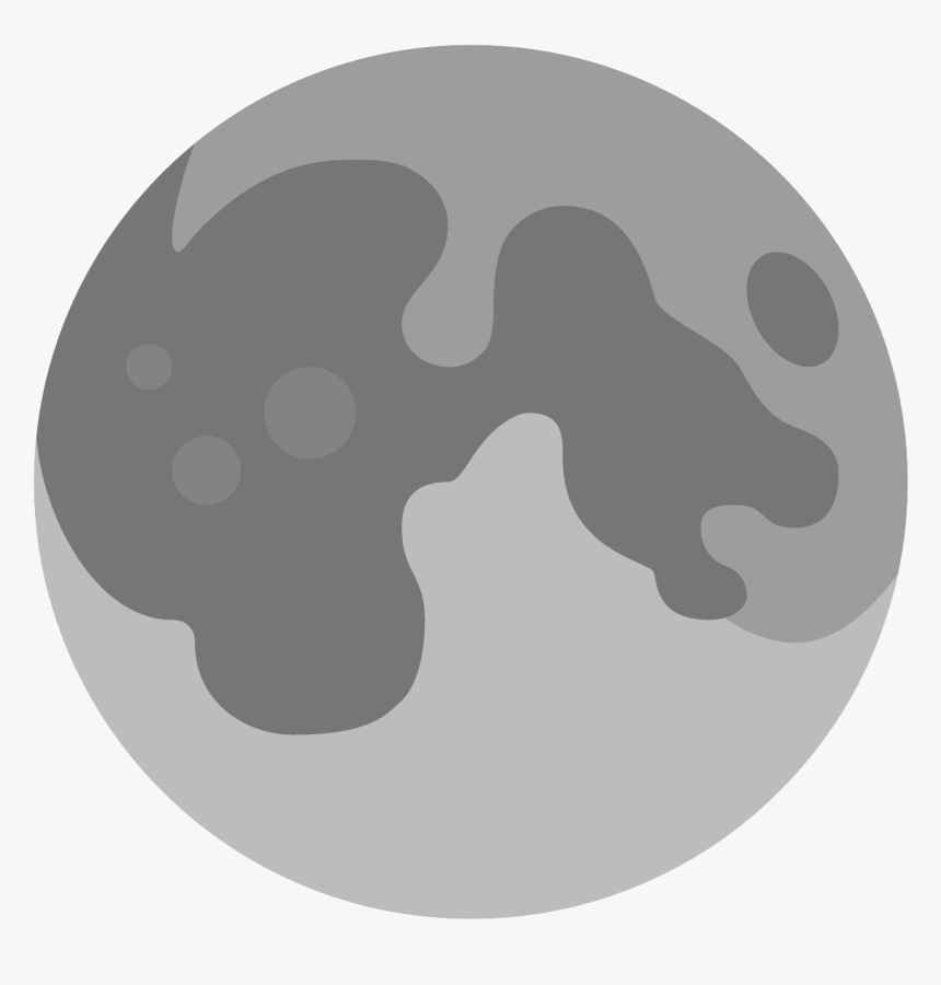 Moon Vector Free - Moon Icon Png, Transparent Png, Free Download