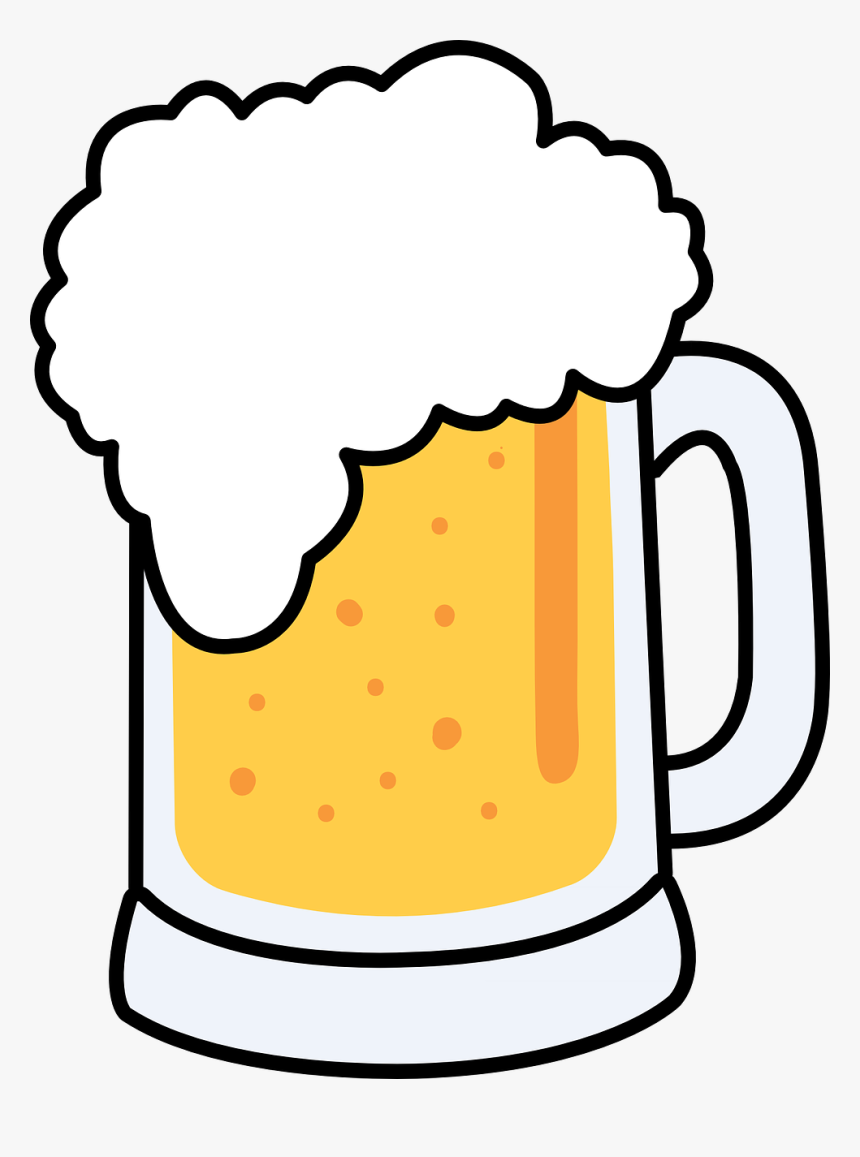 Free Image On Pixabay Froth Glass Cold - Clipart Beer Mug, HD Png Download, Free Download