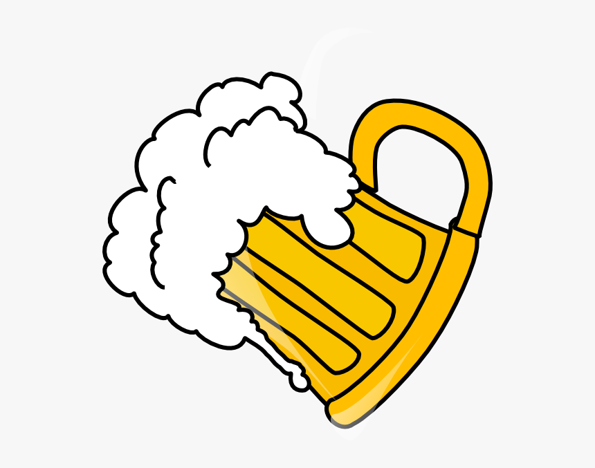 Beer Clip Glass - Glass Beer Mug Clipart, HD Png Download, Free Download