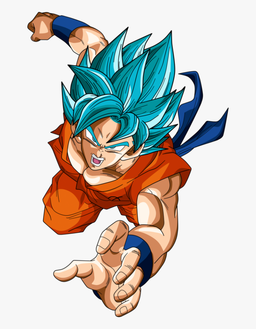 Transparent Goku Clipart - Goku Ssj Blue Png, Png Download, Free Download