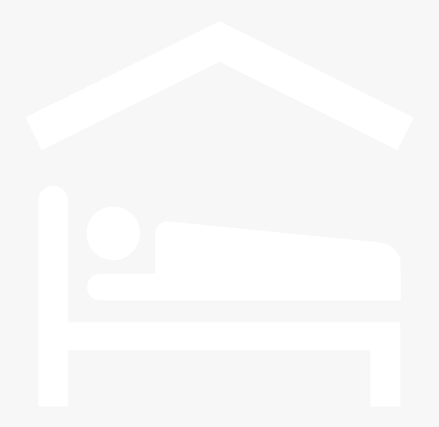 Accommodation, Food, And Prices In Kbl - Accommodation Icon White, HD Png Download, Free Download