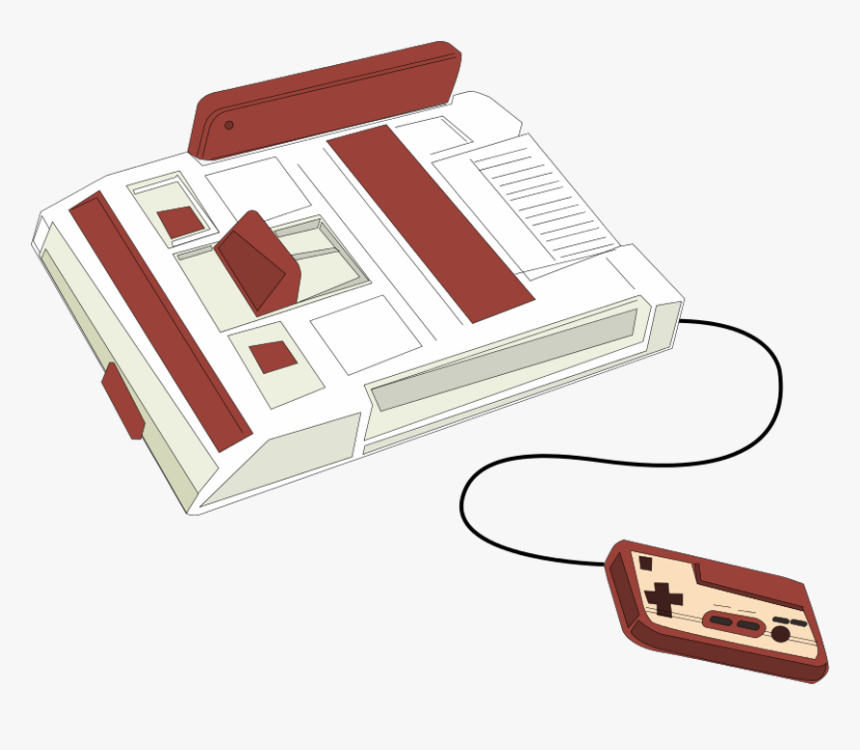 Retro Console Clipart, HD Png Download, Free Download