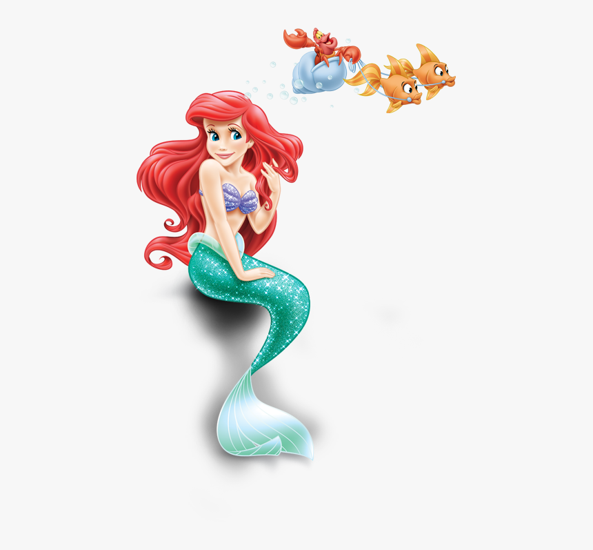 Taller De Cliparts - Little Mermaid Transparent Clipart, HD Png Download, Free Download