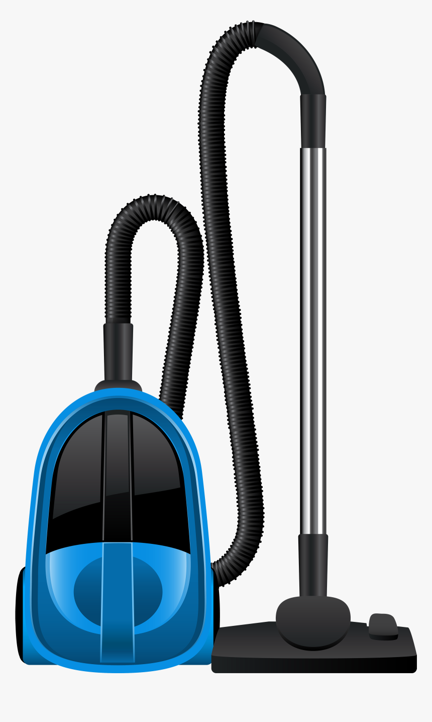 Blue Vacuum Cleaner Png Clipart - Vacuum Cleaner Clipart Png, Transparent Png, Free Download