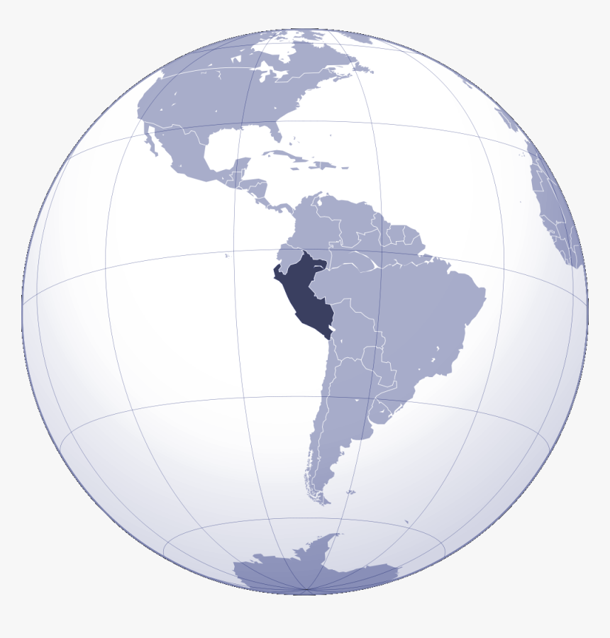 Where Is Peru Located Large Map - Peru Map In America, HD Png Download, Free Download