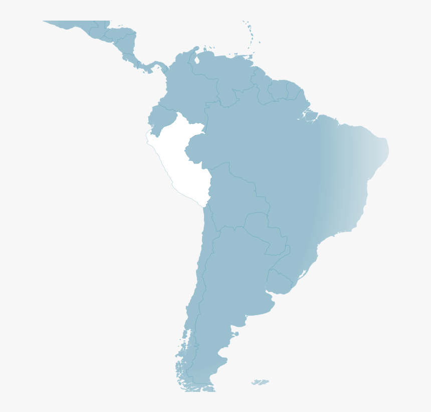 Peru - Latin America Map Png, Transparent Png, Free Download