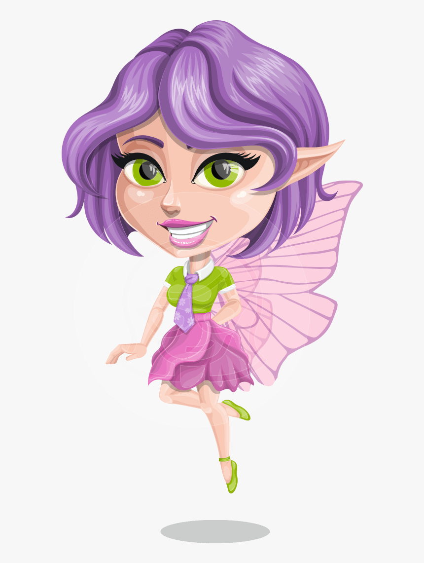 Fairy Tale Vector Cartoon Character Aka Lora - Cartoon Fairy Eyes, HD Png Download, Free Download