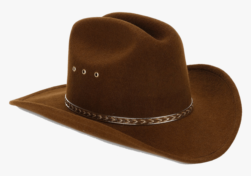 Cowboy Hat Brown Felt - Cowboy Hat Transparent Background, HD Png Download, Free Download