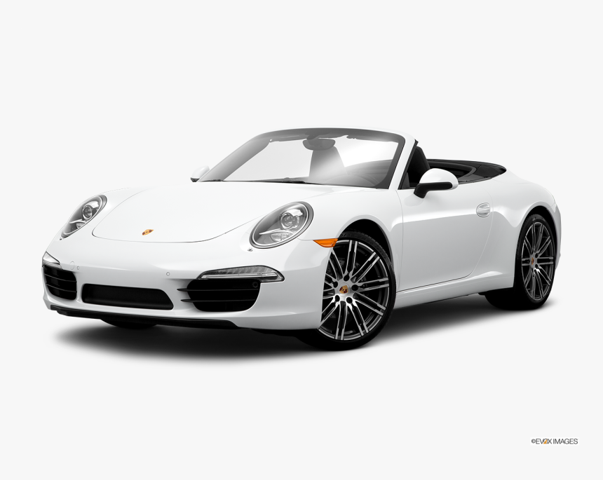 Porsche Png Image - Porsche Carrera Cabriolet White 2016, Transparent Png, Free Download