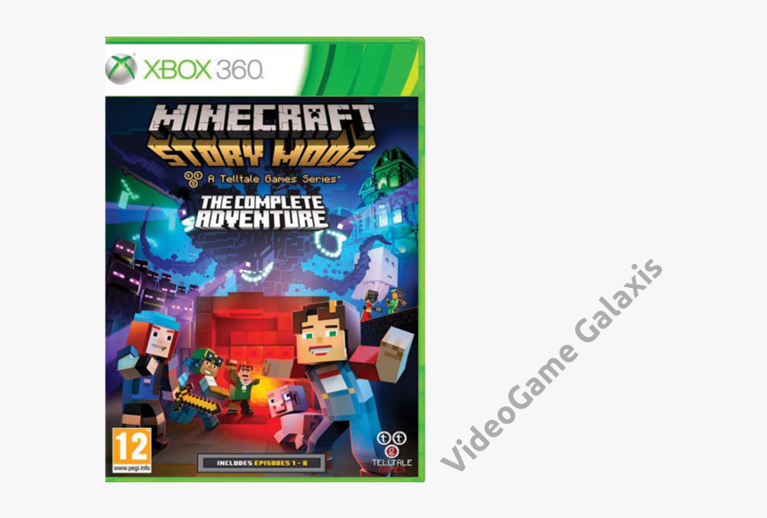 Minecraft Story Mode Complete Adventure Xbox 360 , - Minecraft Story Mode The Complete Adventure Xbox 360, HD Png Download, Free Download