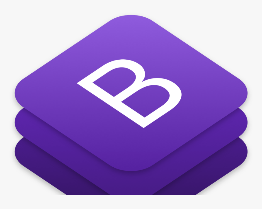 Bootstrap - Bootstrap 4 Icon Png, Transparent Png, Free Download