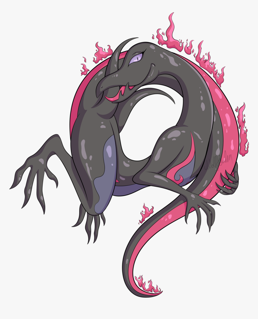 Sassy Salazzle - Illustration, HD Png Download, Free Download