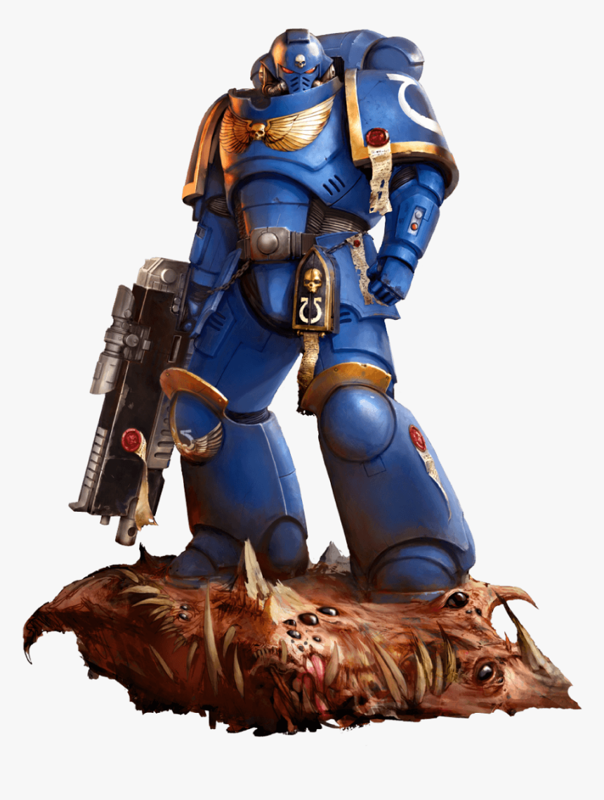 Um Primaris Space Marine Render - Warhammer 40k Space Marine, HD Png Download, Free Download