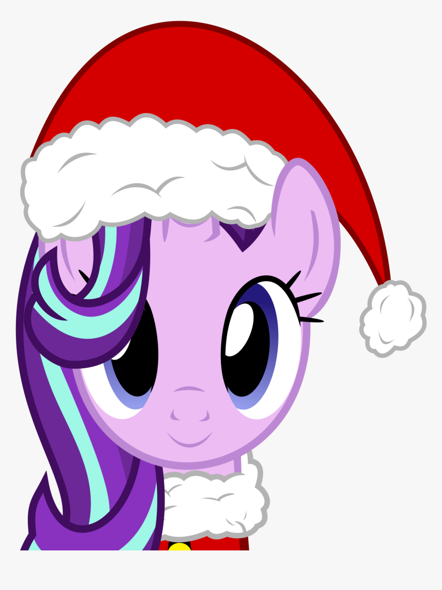 Christmas Starlight Glimmer By Pink1ejack - Rainbow Dash Christmas, HD Png Download, Free Download