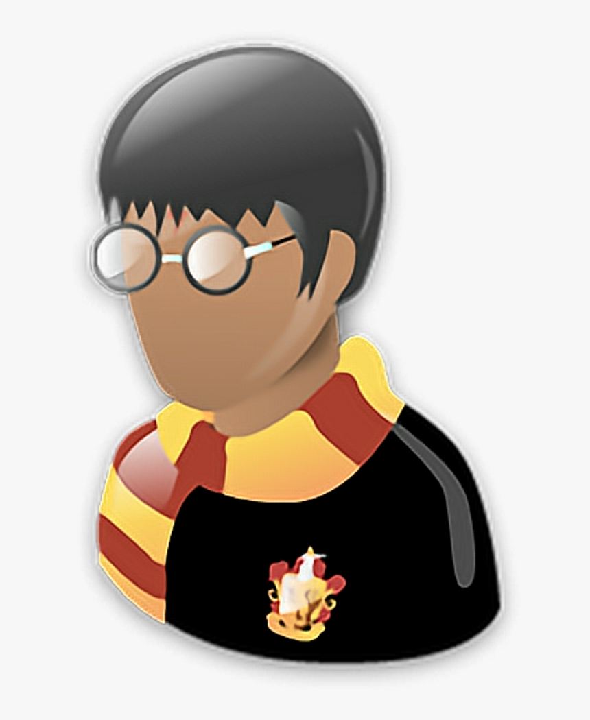 #harrypotter #icon #gryffindor #grifinoria #grifinória - Harry Potter Cartoon, HD Png Download, Free Download