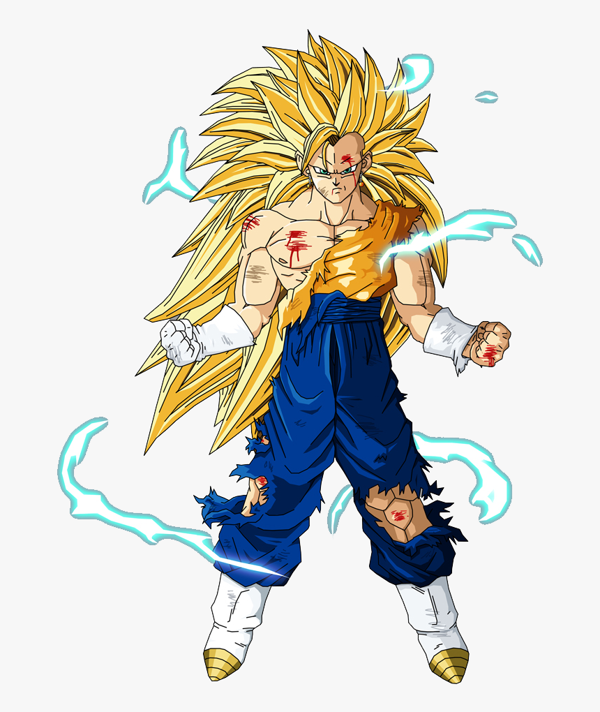 Vegettossj3 - Vegeto Super Saiyan 3, HD Png Download, Free Download