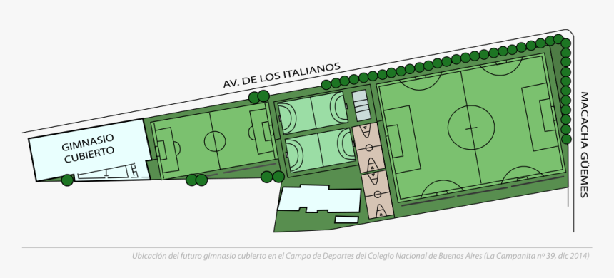 Campo De Deportes Del Colegio Nacional Buenos Aires, HD Png Download, Free Download