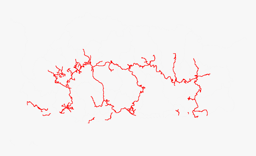Bhutan Highways Location Map Overlay - Bhutan Map Showing Passes, HD Png Download, Free Download