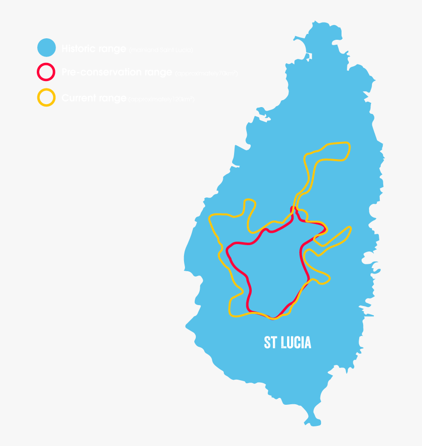 St Lucia Population Map, HD Png Download kindpng