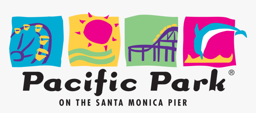 Santa Monica Pier Pacific Park Logo, HD Png Download, Free Download