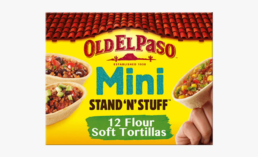 Mini Soft Tortilla Kit - Old El Paso Mini Stand N Stuff, HD Png Download, Free Download