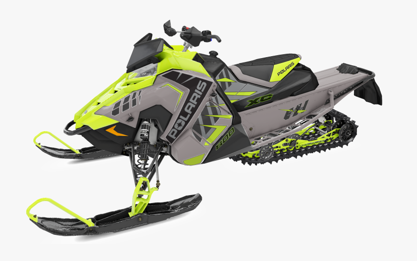 Red 2020 Polaris Snowmobile, HD Png Download, Free Download