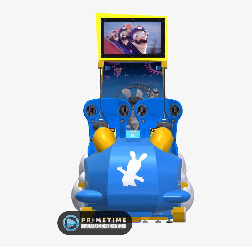 The Big Ride Compact Model By Lai Games - Virtual Rabbids The Big Ride, HD Png Download, Free Download