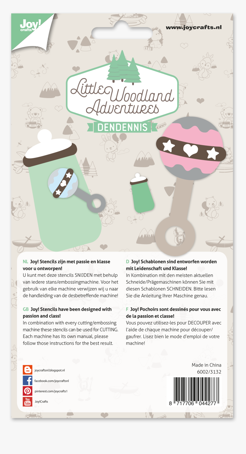 Diecut Little Woodland Babybottle & Rattle - Flyer, HD Png Download, Free Download