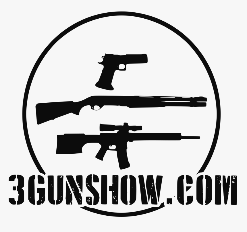 3 Gun Show Logo - Firearm, HD Png Download, Free Download