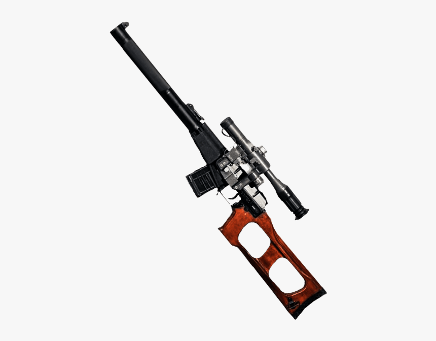 Vintorez Vss Russian Assault Rifle Png - Vss Png, Transparent Png, Free Download