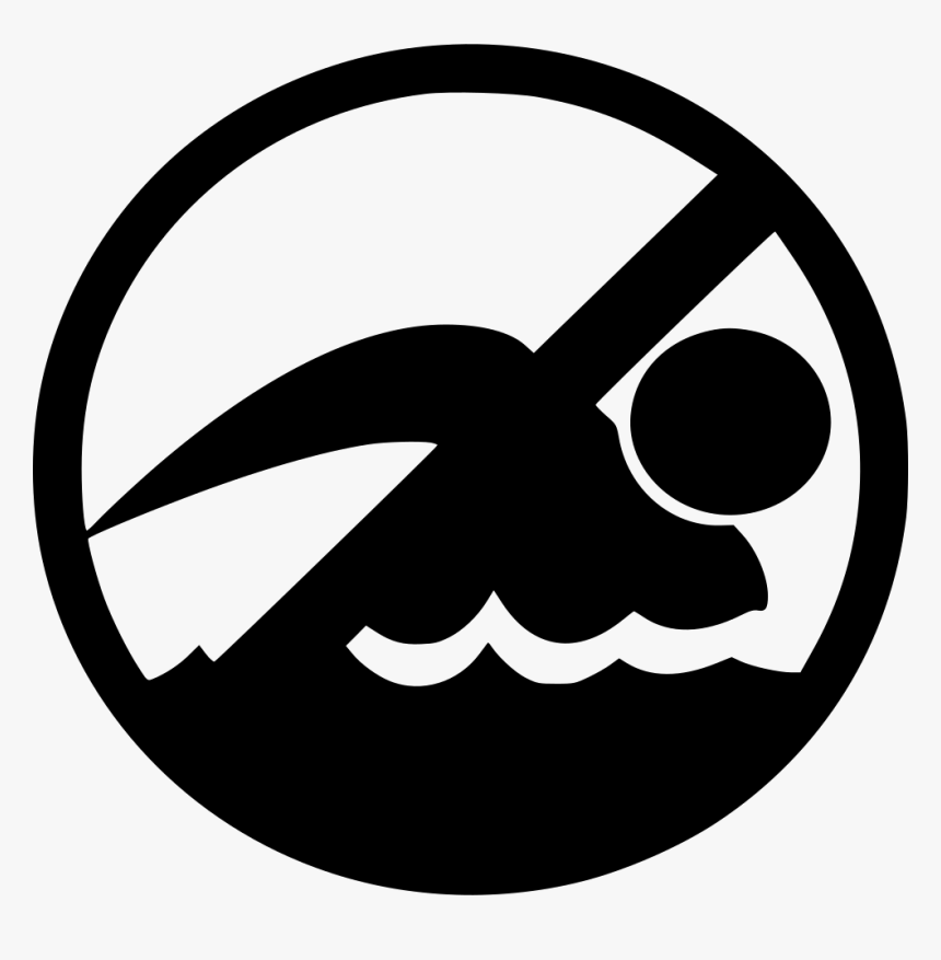 No Swimming - No Swimming Transparent Background, HD Png Download, Free Download