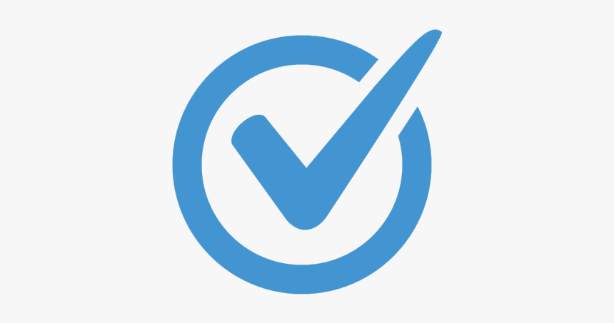 Check Mark Icon Blue Hd Png Download Kindpng