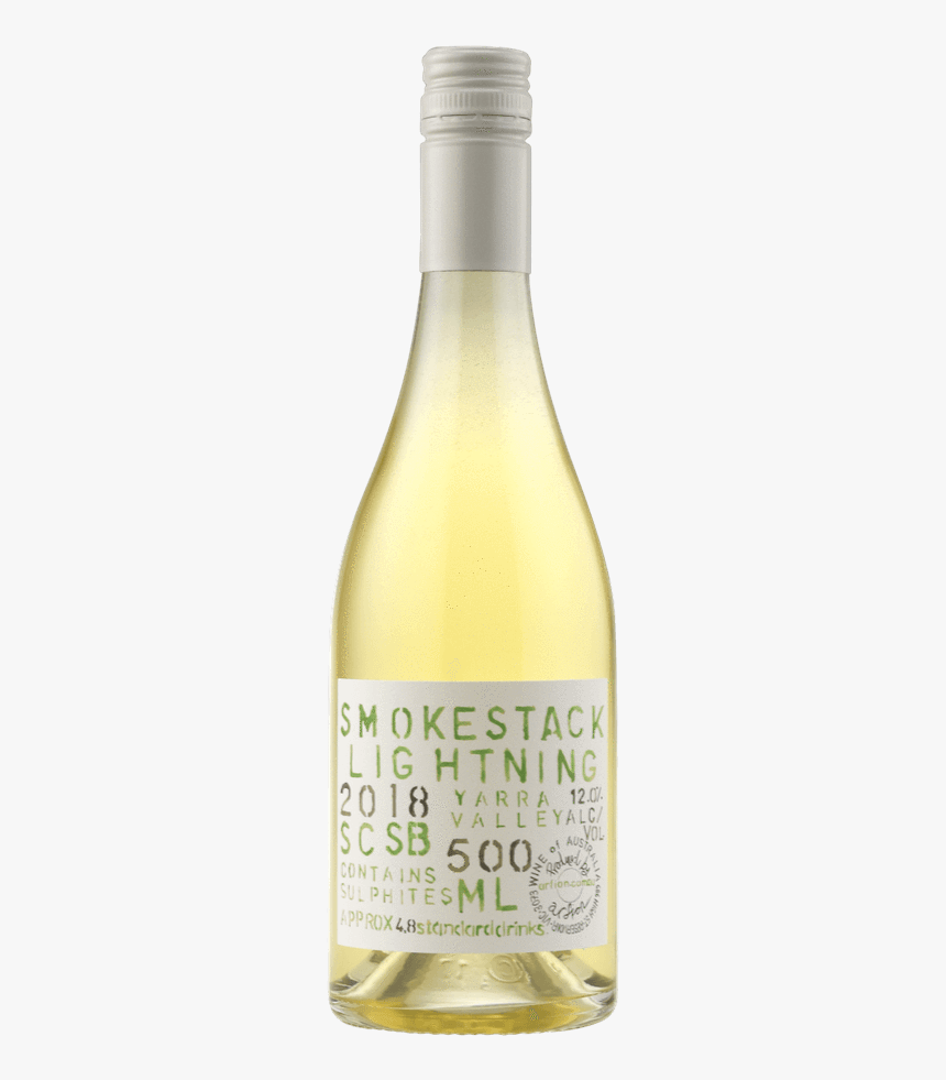 2018 Smokestack Lightning Sauvignon Blanc 500ml - Glass Bottle, HD Png Download, Free Download