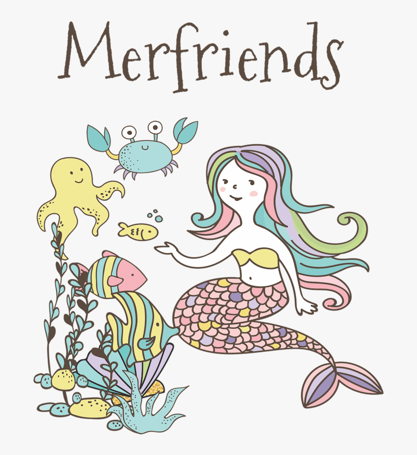 "merfriends - Illustration, HD Png Download, Free Download