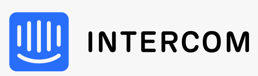 Intercom Logo Horizontal Color - Intercom Logo, HD Png Download, Free Download