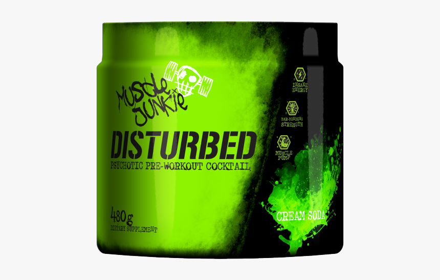 Muscle Junkie Disturbed Pre - Muscle Junkie, HD Png Download, Free Download