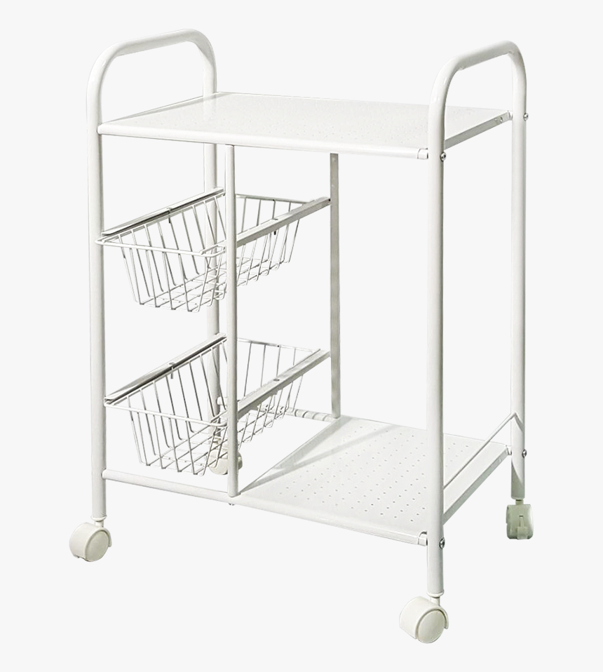 Rolling Metal Serving Cart , Kitchen, Bedroom - Furniture, HD Png Download, Free Download