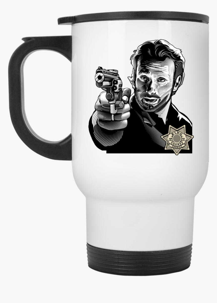 Rick Grimes Coffee Mugs "
 Class= - Baseball Coach Mug, HD Png Download, Free Download