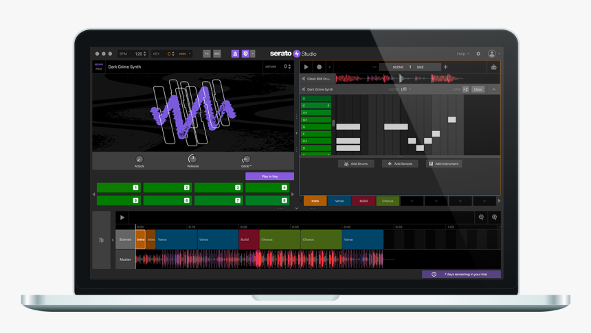 Serato Dj Pro Performance Mode Gui - Serato Studio, HD Png Download, Free Download